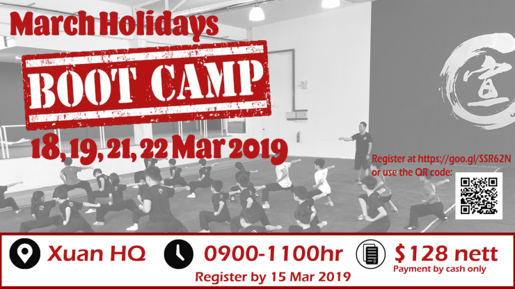 March Holidays Boot Camp 2019 poster March Holidays Boot Camp 2019 poster