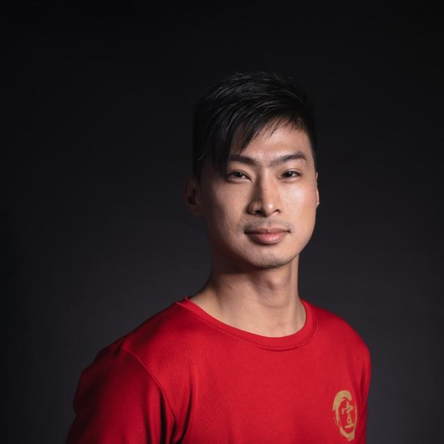Coach Aaron is a passionate and versatile instructor with over five years of coaching experience. A certified Taekwondo practitioner and National Team Wushu and Sanda athlete, he blends expertise in fitness and conditioning with a deep understanding of competitive Wushu — helping new athletes build strong foundations and confidence.