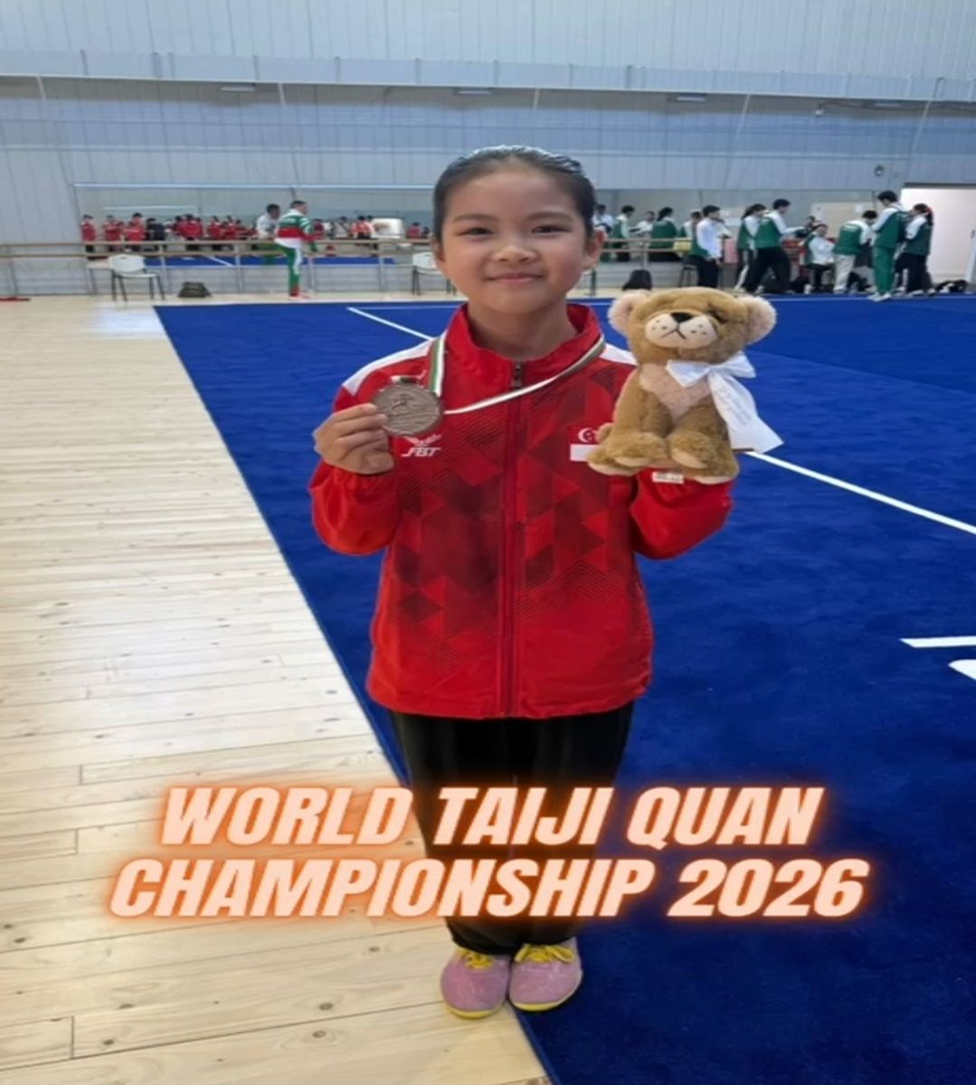 CONGRATULATIONS to Jingxuan for winning Silver at the World Taijiquan Championships 2026!