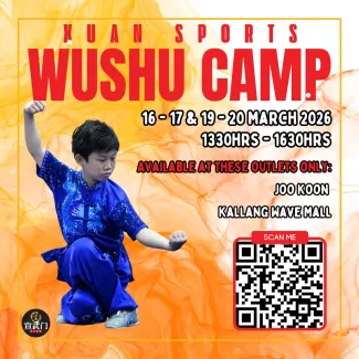 Xuan Sports Wushu Camp March 2026 Poster
