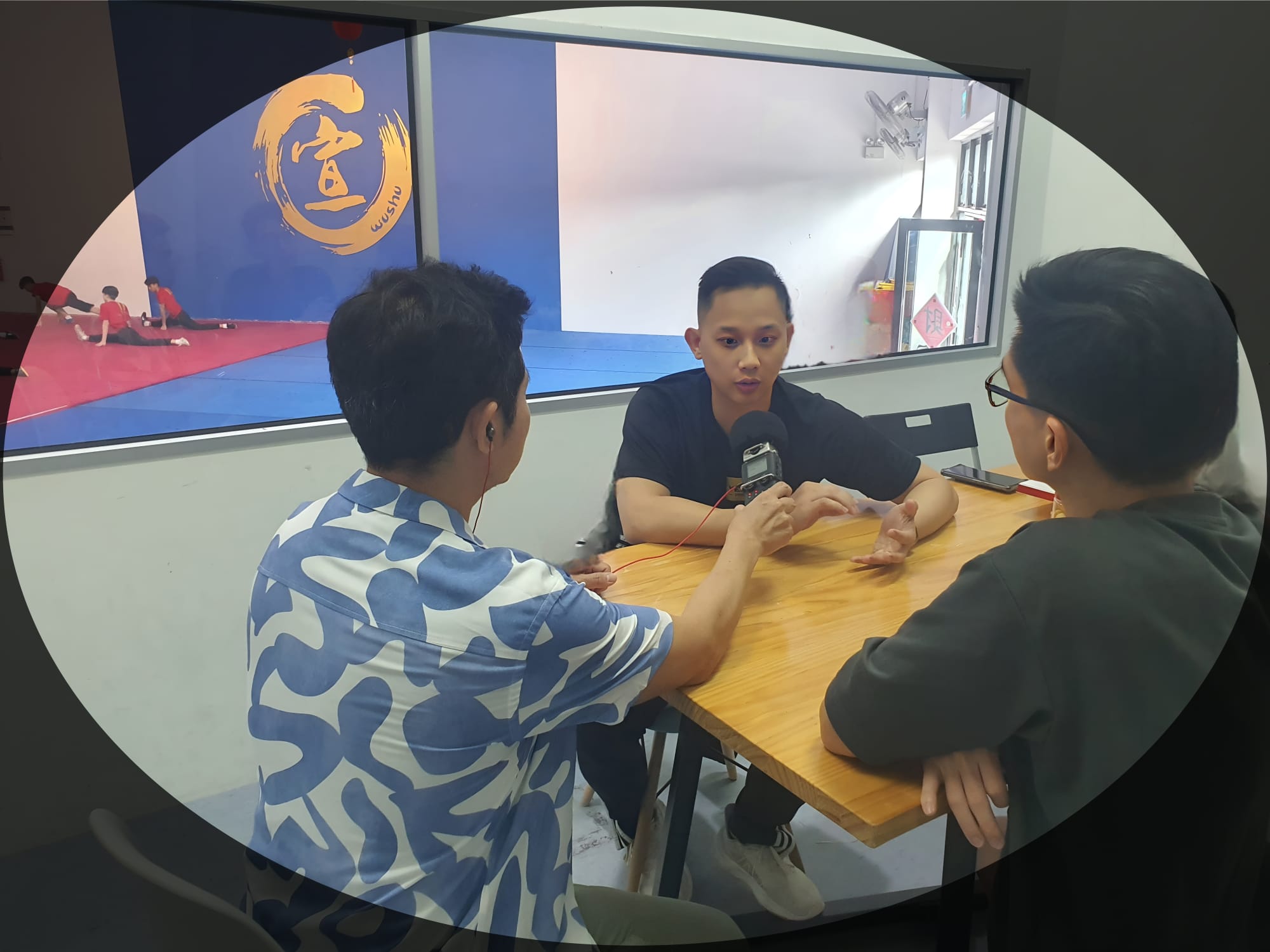 Interview by UFM100.3 Deejays WenHong & Andrew! 