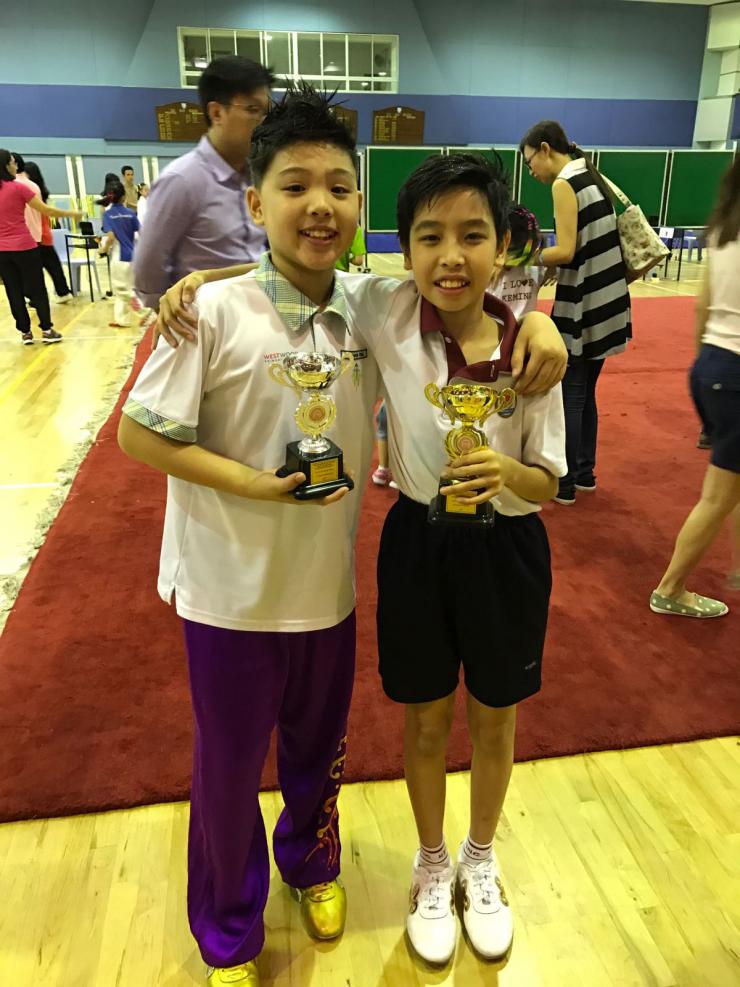 Truman and Isaac - Xuan Sports Wushu medallists