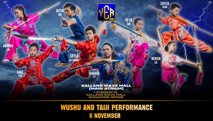  Wushu & Taiji Performance Singapore | Xuan Sports (Kallang Wave Mall) | YEA 2025