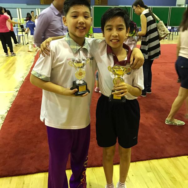 Truman and Isaac - Xuan Sports Wushu medallists