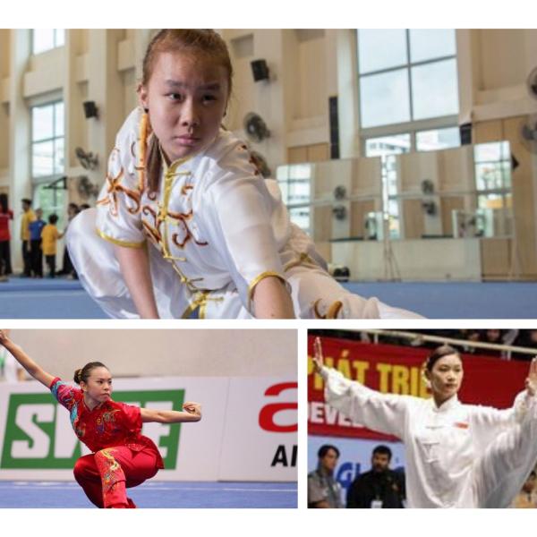 Women Wushu athletes of Xuan Sports