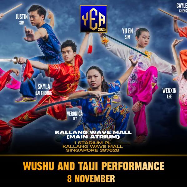  Wushu & Taiji Performance Singapore | Xuan Sports (Kallang Wave Mall) | YEA 2025