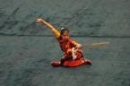 Yin Shuen in the optional sword event - 15th Hong Kong Wushu International Championship