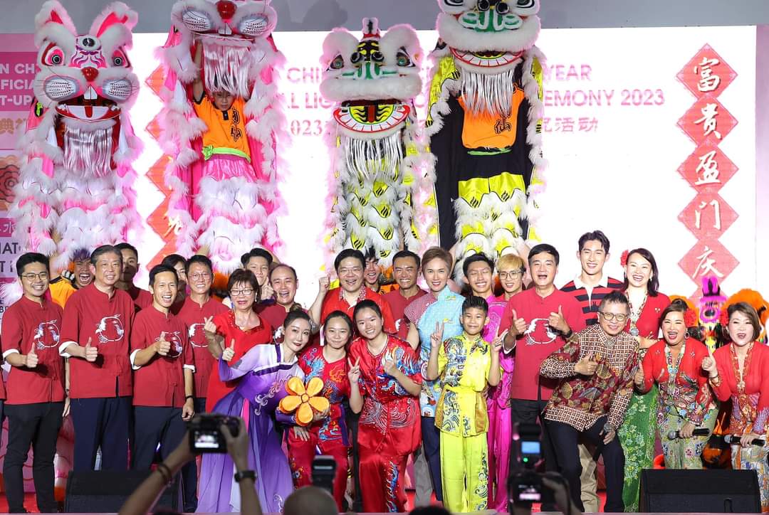 Xuan Sports performance at the Chinatown Chinese New Year Official Opening & Light-up Ceremony Xuan Sports performance at the Chinatown Chinese New Year Official Opening & Light-up Ceremony